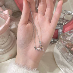 Rosé Heart Necklace