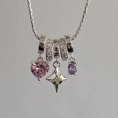 Celestial Charm Pendant Necklace