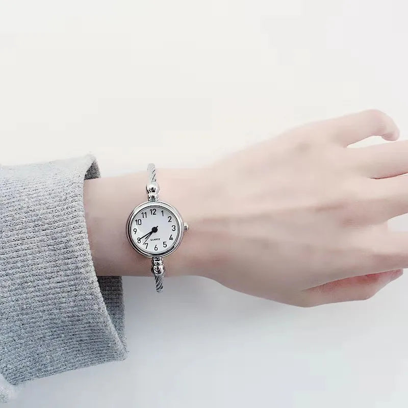 Silver Twist Classic - Wire Bangle Watch