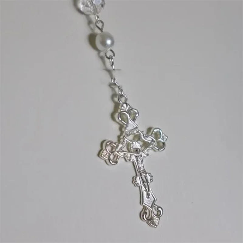 Graceful Devotion Rosary Necklace