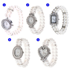 Pearl Crystal Watch